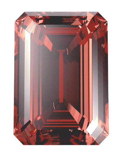 rot diamant aus asche