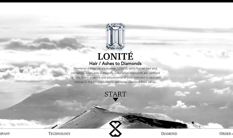 Asche urnen, um die asche für die einäscherungsdiamanten zu halten