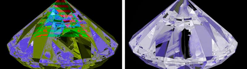 Herkunftsanalyse eines LONITÉ Erinnerungsdiamanten auf Haar und eingeäscherte Knochen Bild 1